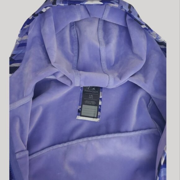 NWOT- Paradox- Water Resistant Periwinkle Lightweight Jacket - Size L - Picture 10 of 13